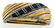 RUN TELL DAT! 14k Yellow Gold & Enamel Scarf Holder by