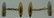 COOL 14k Yellow & White Gold Bullet Cuflinks Circa