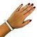 Vintage 1980's APEX 14K White Gold Diamod 5.14ct Bangle - 7