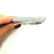 Vintage 1980's APEX 14K White Gold Diamod 5.14ct Bangle - 8