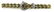 14K Yellow Gold Diamond Bukle Double Twisted Robe Link