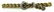 14K Yellow Gold Diamond Bukle Double Twisted Robe Link - 2