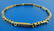 CARTIER 18K 750 YELLOW GOLD ENAMEL DIAMOND LINK CHAIN