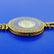 REGAL 22k Yellow Gold & Diamond Coin Bracelet Vintage - 6