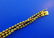 REGAL 22k Yellow Gold & Diamond Coin Bracelet Vintage - 7