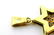 Vintage 18k Yellow Gold Diamond Star of David Charm - 5