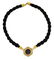 Yellow Gold Diamond 300 BC Coin Necklace