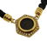 Yellow Gold Diamond 300 BC Coin Necklace - 5