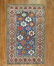 Snowflake Antique Caucasian 19th century Rug