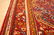 c1930s ANTIQUE SARUK RUG 3.8x5.9 WONDERFUL COLOR - 10