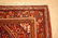 c1930s ANTIQUE SARUK RUG 3.8x5.9 WONDERFUL COLOR - 6