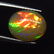 2.08 Ct Natural Multi-Color Fire Opal Oval Cab - 2