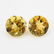 5.56 Ct Natural Yellow Citrine Round Pair
