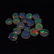 5.27 Ct Natural 22 Drilled Multi-Color Faceted Fire