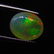 2.94 Ct Natural Ethiopian Multi-Color Fire Opal Oval - 2