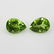 2.64 Ct Natural Pakistan Peridot Pear Pair