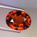 Natural Hessonite Garnet Oval Cut 4.11 ct - 5
