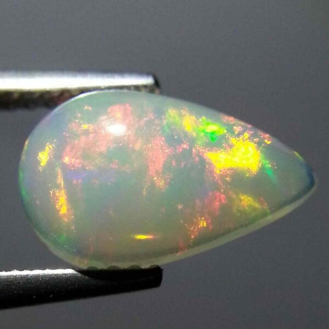 Natural Fire Opal Pear Cabochon 1.85 ct (1 of 7)