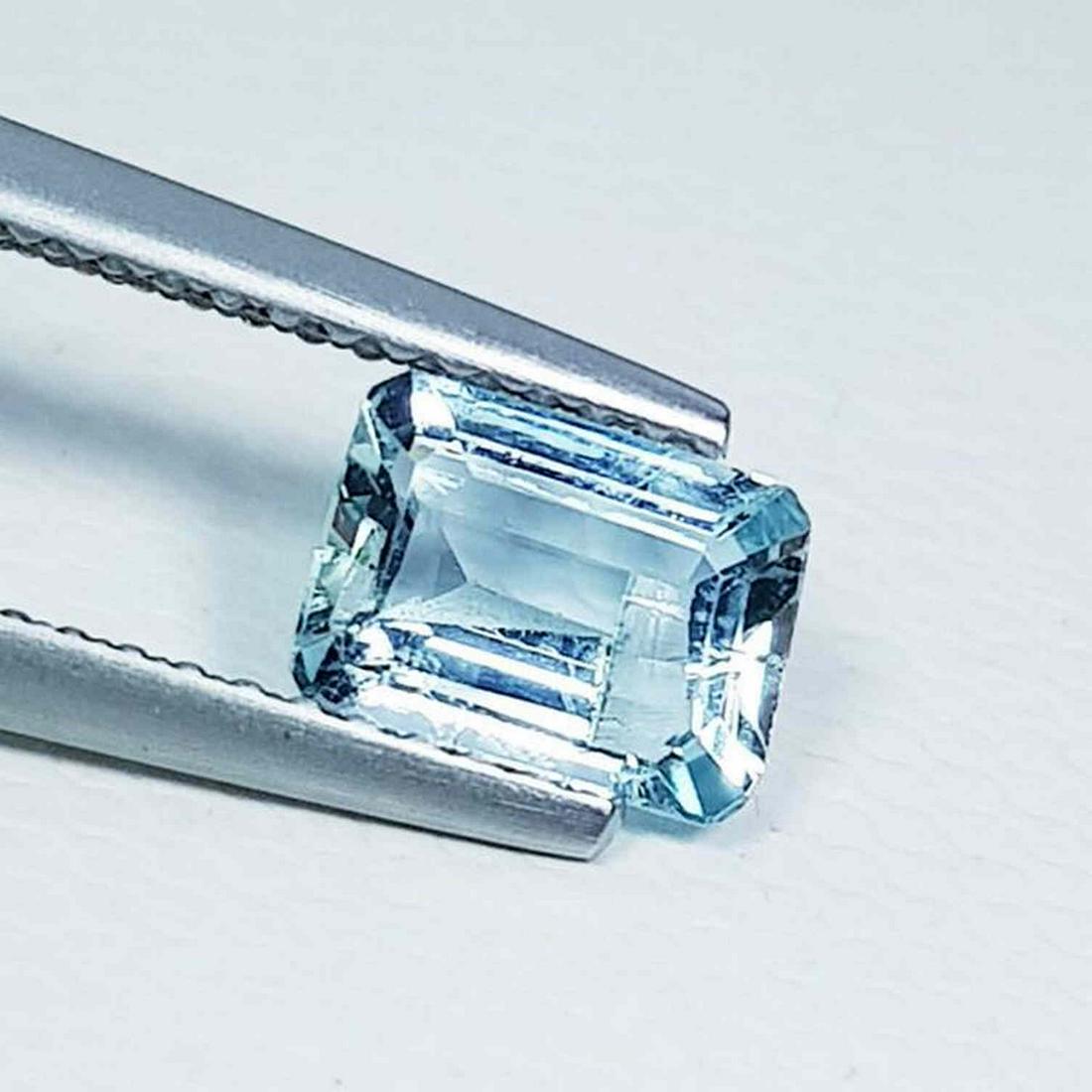 Natural Aquamarine Emerald Cut 0.80 ct (1 of 5)