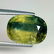 Natural Green Sapphire Oval Cut 7.10 ct