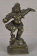 18c Indian bronze DANCING KRISHNA