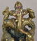 18c Indian bronze GANESHA with rat - 5