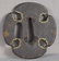 18c Japanese sword tanto TSUBA golden scrolls