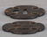 18c Japanese sword tanto TSUBA golden scrolls - 3