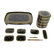 Large picknick Toso set consisting 14 lacquered pieces