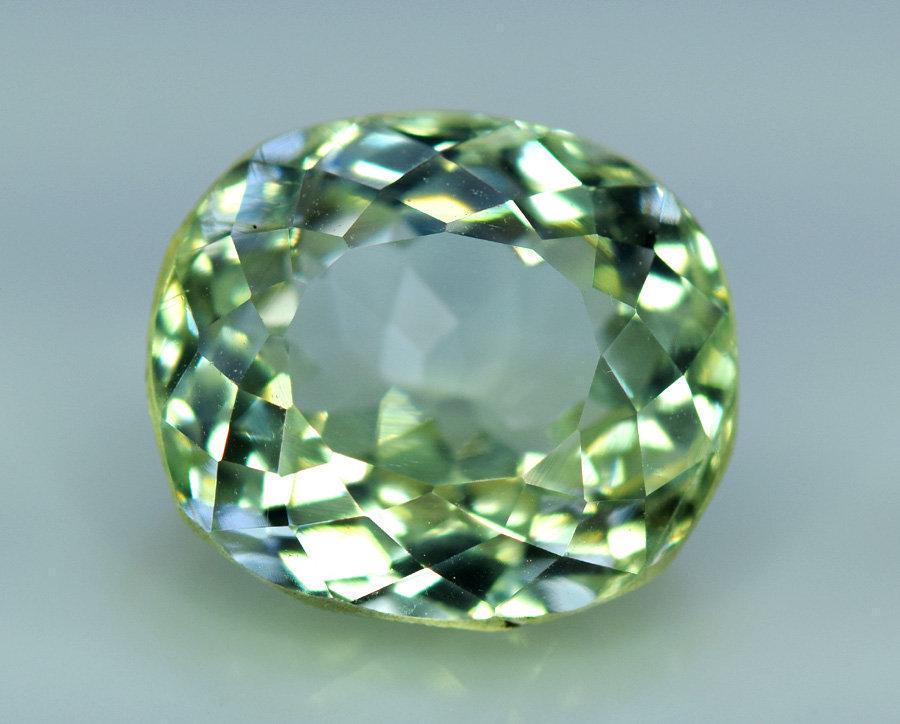 Kunzite, 6.50 Carats Very Amazing Light Green Kunzite: Material Kunzite more Dimensions Carat weight: 6.50 Description Dimension 12x10x07 mm Weight 6.50 Carats History Kunzite is a very young gemstone, co