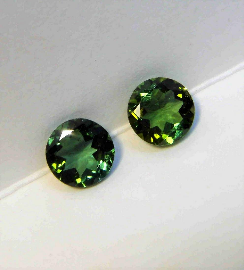 Green Tourmaline Pair - 2.10 ct (1 of 4)