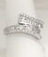 LADIES 18k WHITE GOLD 1 1/2ct BAGUETTE DIAMOND WRAP - 3