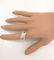LADIES 18k WHITE GOLD 1 1/2ct BAGUETTE DIAMOND WRAP - 5