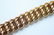 18K heavy French 'American mesh' bracelet - 3