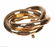 14 kt Gold Circular Love Knot Brooch - 2
