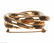14 kt Gold Circular Love Knot Brooch - 3