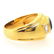 14.76 g 18K Yellow Gold BlueSapphire Diamond Ring - 5