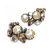 Regency Cluster Earrings with Pearl - 2