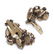 Regency Cluster Earrings with Pearl - 3