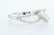 14K White gold ring 0.59CTW - 4