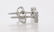 14 kt. White gold - Earrings Diamond - 4
