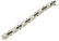 Diamonds, Onyx, Pearls, White Gold Link Retrò Bracelet - 5