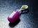Natural & unheated~ Pink Ruby Pendant With Silver Cap - 6