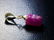 Natural & unheated~ Pink Ruby Pendant With Silver Cap - 7
