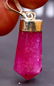 Natural ~ Pink Ruby Pendant With Silver Cap (Gladd - 2