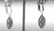 14 kt. White gold - Earrings Diamond -1.29CTW - 4