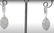 14 kt. White gold - Earrings Diamond -1.29CTW - 6