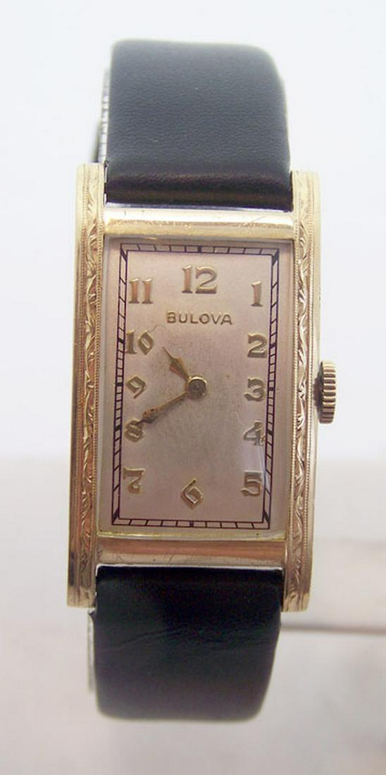Vintage Mens 14k BULOVA Winding Mens Watch c.1930: Description Vintage Mens 14k BULOVA Winding Mens Watch c.1930's* EXLNT* SERVICED This Mens BULOVA watch is USA made. Great present for vintage collectors or enthusiasts! * Solid 14K gold case & back *