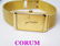 18k CORUM Ladies Winding Watch with 24K INGOT BAR 10 GR
