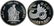 1991 Spain Large 42mm 1 OZ silver Proof 5 Ecu Averroes-